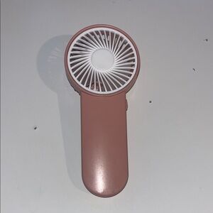 Portable Pink Handheld Fan